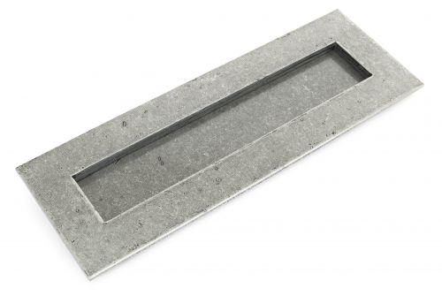 Click Here To Enlarge This Photo Of 33680 From The Anvil Pewter Letter Plate - Size: 319x110mm - C/C: 292mm - Aperture: 257x45mm