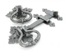 33685 From The Anvil Pewter Shakespeare Latch Set