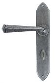 33604/B From The Anvil Pewter Gothic Lever Bathroom Set