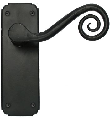 Click Here To Enlarge This Photo Of 33278 From The Anvil Black Monkeytail Lever Latch Set