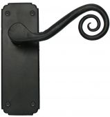 33278 From The Anvil Black Monkeytail Lever Latch Set