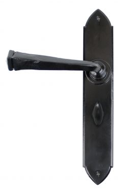 Click Here To Enlarge This Photo Of 33274 From The Anvil Black Gothic Lever Bathroom Set