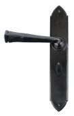 33274 From The Anvil Black Gothic Lever Bathroom Set