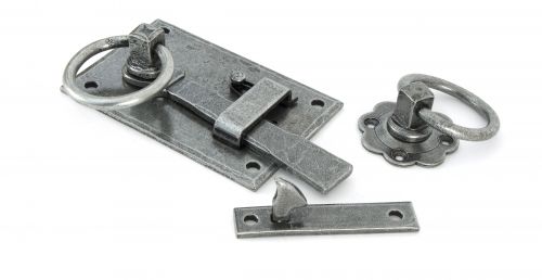 Click Here To Enlarge This Photo Of 33666 From The Anvil Pewter Cottage Latch - LH