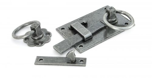 Click Here To Enlarge This Photo Of 33667 From The Anvil Pewter Cottage Latch - RH