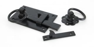 33294 From The Anvil Black Cottage Latch - LH