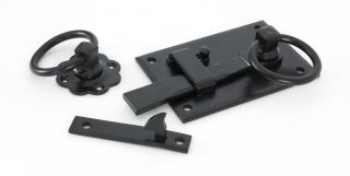 33295 From The Anvil Black Cottage Latch - RH