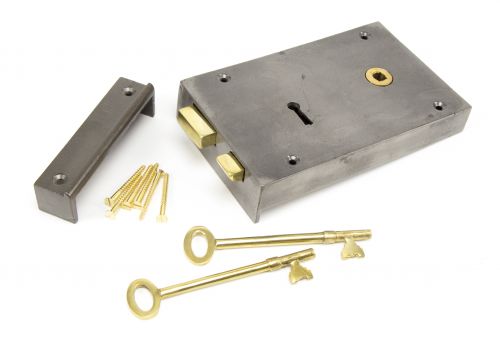 Click Here To Enlarge This Photo Of 83592 From The Anvil Iron Right Hand Rim Lock - Large