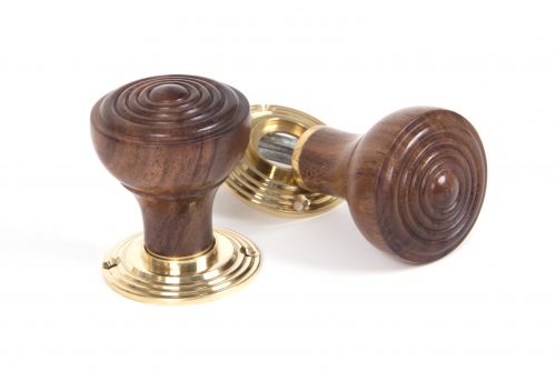 Click Here To Enlarge This Photo Of 83562 From The Anvil Rosewood Ringed Mortice/Rim Knob Set