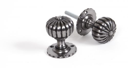 Click Here To Enlarge This Photo Of 83561 From The Anvil Natural Smooth Flower Mortice Knob Set
