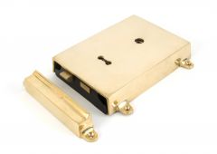 35000 From The Anvil Polished Brass Rim Lock & Cover