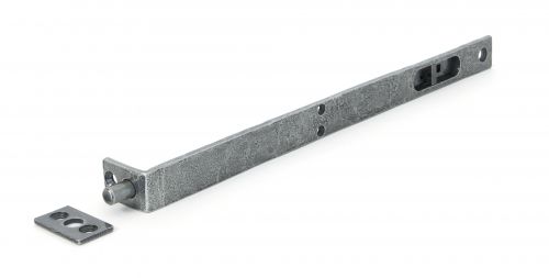Click Here To Enlarge This Photo Of 33627 From The Anvil Pewter Patina 12" Flush/Slide Door Bolt