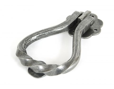 Click Here To Enlarge This Photo Of 33611 From The Anvil Pewter Pear Shaped Door Knocker