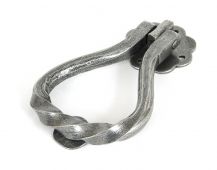 33611 From The Anvil Pewter Pear Shaped Door Knocker