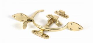 90241 From The Anvil Polished Brass Sufolk Latch Set