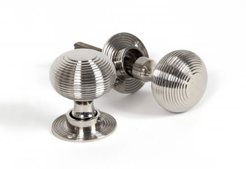 Click Here To Enlarge This Photo Of 83636 From The Anvil Polished Nickel Beehive Mortice/Rim Knobs