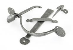 33763 From The Anvil Pewter Heavy Bean Thumblatch