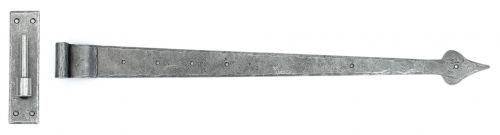 Click Here To Enlarge This Photo Of 33741 From The Anvil Pewter 35" Hook & Band T Hinge  - Cranked