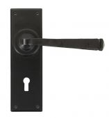 33824 From The Anvil Black Avon Lever Lock Set