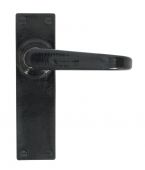33878 From The Anvil Black Deluxe Lever Latch Set