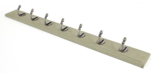 Click Here To Enlarge This Photo Of 83741 From The Anvil Stable Coat Rack - Natural Smooth & Olive Green