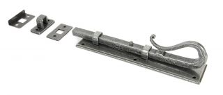 33077 From The Anvil Pewter Patina 8" Shepherd's Crook Universal Bolt