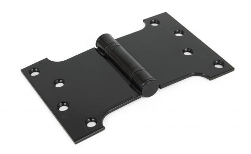 Click Here To Enlarge This Photo Of 33047 From The Anvil Black 4''x 4" x 6" Ball Bearing Parliament Hinge