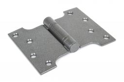 33046 From The Anvil Pewter 4'' x 3" x 5" Ball Bearing Parliament Hinge