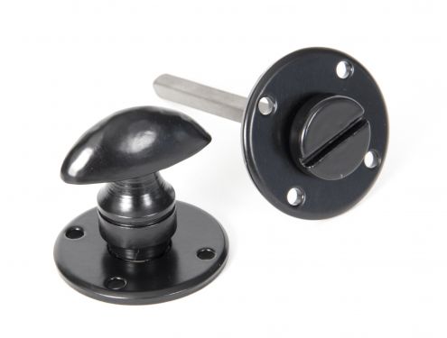 Click Here To Enlarge This Photo Of 33382 From The Anvil Black Round Bathroom Thumbturn
