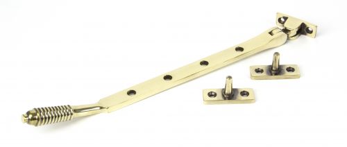 Click Here To Enlarge This Photo Of 83901 From The Anvil Aged Brass 10" Reeded Stay