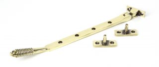 83901 From The Anvil Aged Brass 10" Reeded Stay