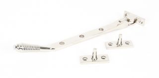 83900 From The Anvil Polished Nickel 8" Reeded Stay