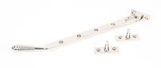 83902 From The Anvil Polished Nickel 10" Reeded Stay