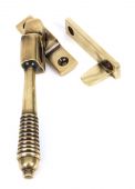 83911 From The Anvil Aged Brass Night Vent Reeded Fastener - Locking