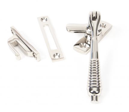 Click Here To Enlarge This Photo Of 83918 From The Anvil Polished Nickel Reeded Fastener - Locking