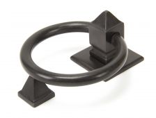 83960 From The Anvil Aged Bronze Ring Door Knocker