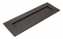 83962 From The Anvil Aged Bronze Letterplate - Large - Size: 324x108mm - C/C: 292mm - Aperture: 258x44mm