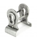90040 From The Anvil Pewter Euro Door Pull - Back-to-back Fixing