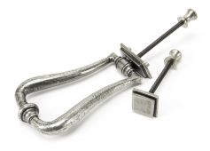 90035 From The Anvil Pewter Slimline Art Deco Door Knocker