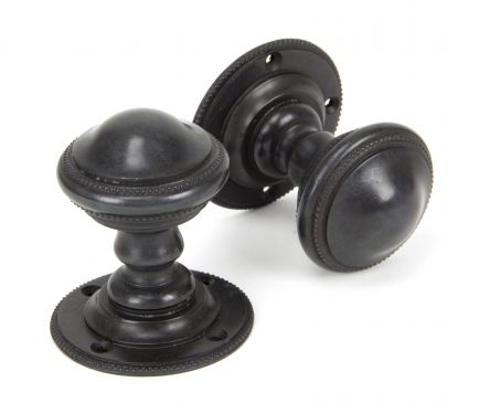 Click Here To Enlarge This Photo Of 90295 From The Anvil Aged Bronze Brockworth Mortice Knob Set