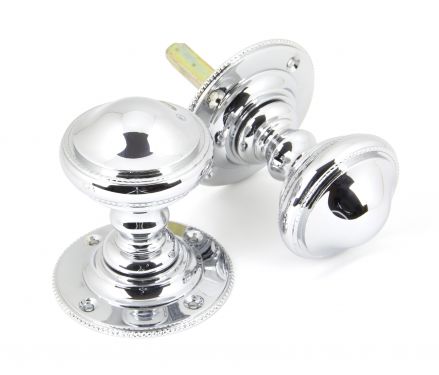 Click Here To Enlarge This Photo Of 90294 From The Anvil Polished Chrome Brockworth Mortice Knob Set