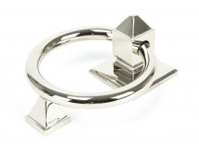 90286 From The Anvil Polished Nickel Ring Door Knocker