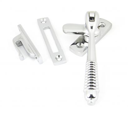 Click Here To Enlarge This Photo Of 90329 From The Anvil Polished Chrome Reeded Fastener - Locking