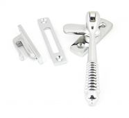 90329 From The Anvil Polished Chrome Reeded Fastener - Locking