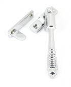 90330 From The Anvil Polished Chrome Night Vent Reeded Fastener - Locking