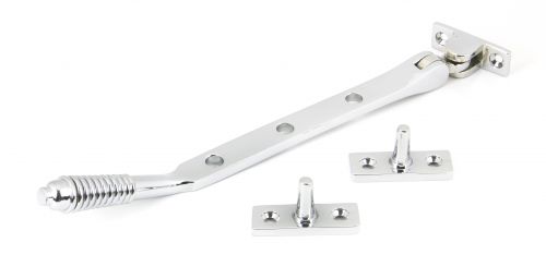 Click Here To Enlarge This Photo Of 90333 From The Anvil Polished Chrome 8" Reeded Stay