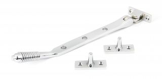 90333 From The Anvil Polished Chrome 8" Reeded Stay
