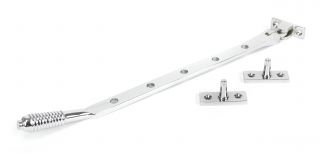 90335 From The Anvil Polished Chrome 12" Reeded Stay