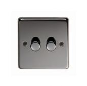 91799 From The Anvil BN Double LED Dimmer Switch