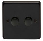 91812 From The Anvil MB Double LED Dimmer Switch